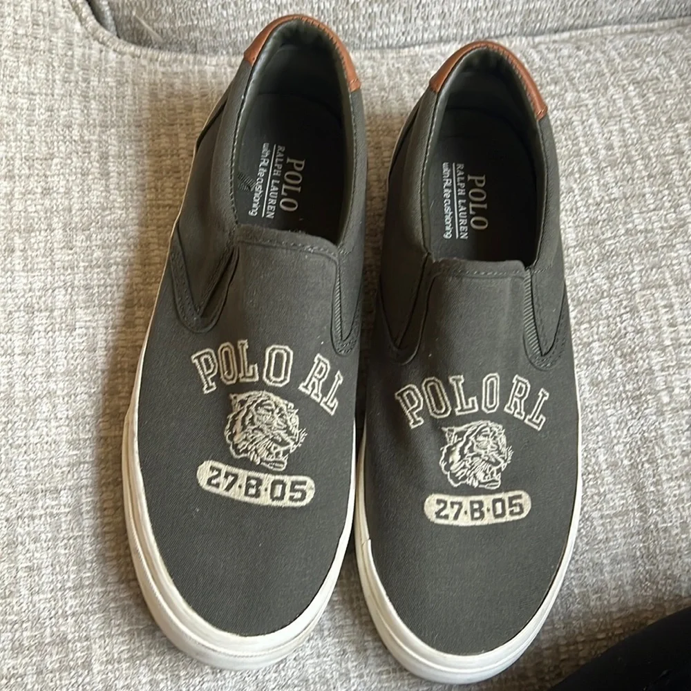 Polo Ralph Lauren Thomsons Slip On Green size 9